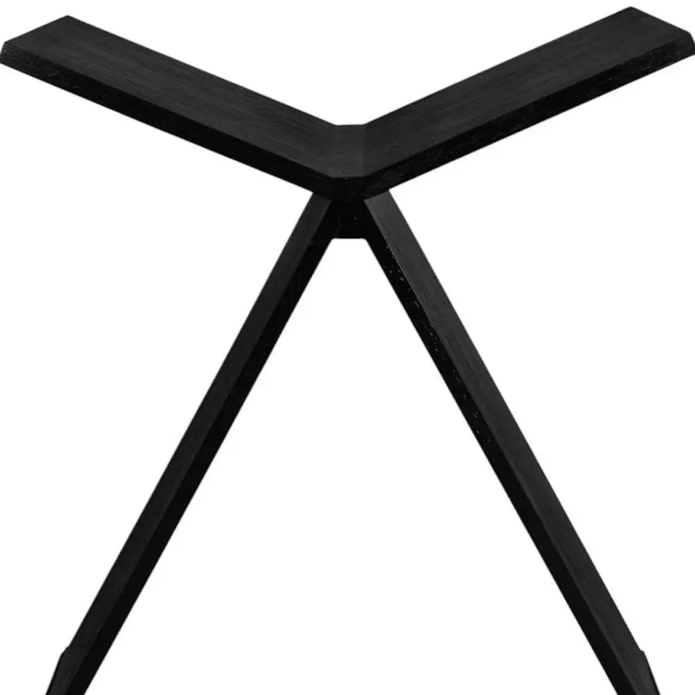 41" Black Wood One Tier Bookcase - NOBLE HOME INTERIORS