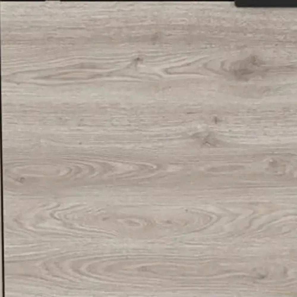 43" Light Gray and Black Wood Console Bar Cabinet With Two Doors - NOVA HOME FURNITURE