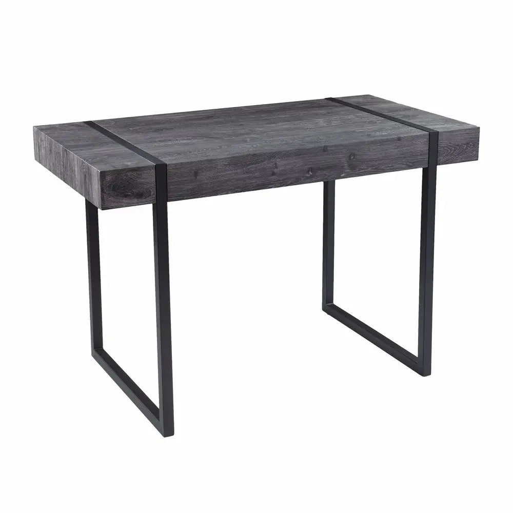 45" Black Writing Desk - NOBLE HOME INTERIORS