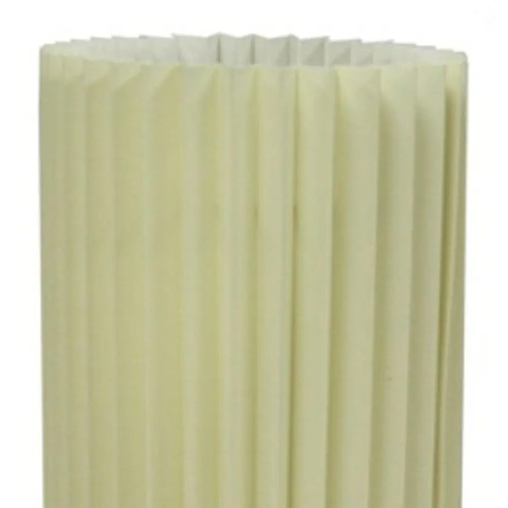 17" Off-White Metal Bedside Table Lamp With Off-White Shade HomeRoots