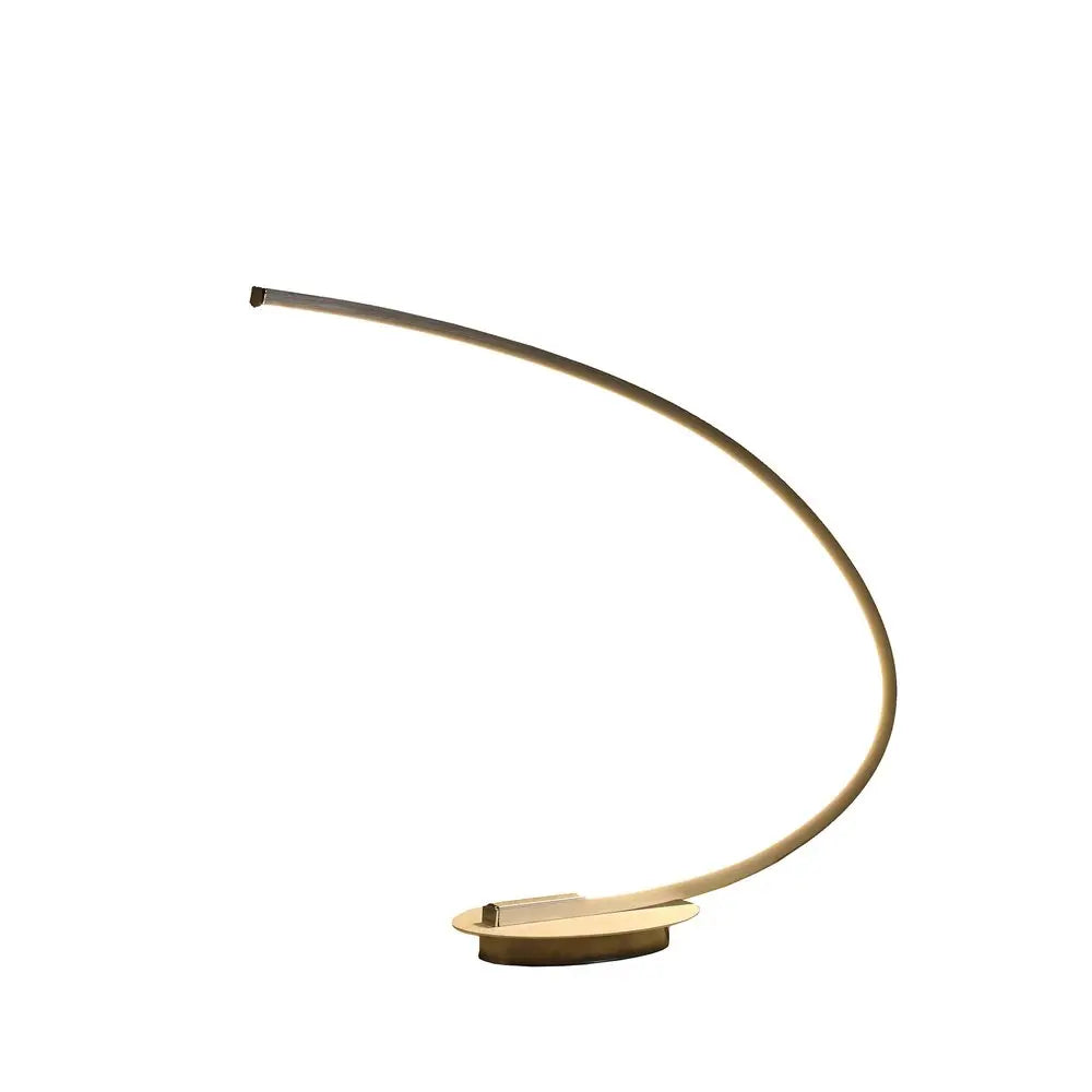 16" Silver Metal Desk Led Table Lamp HomeRoots