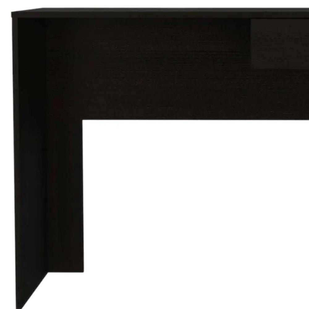 47" Black Computer Desk - NOBLE HOME INTERIORS