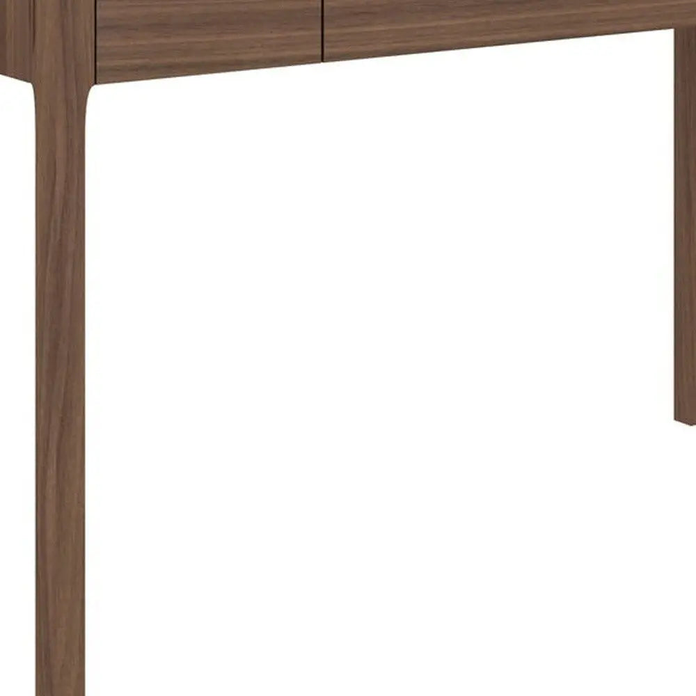 47" Brown Wood Computer Desk - NOBLE HOME INTERIORS