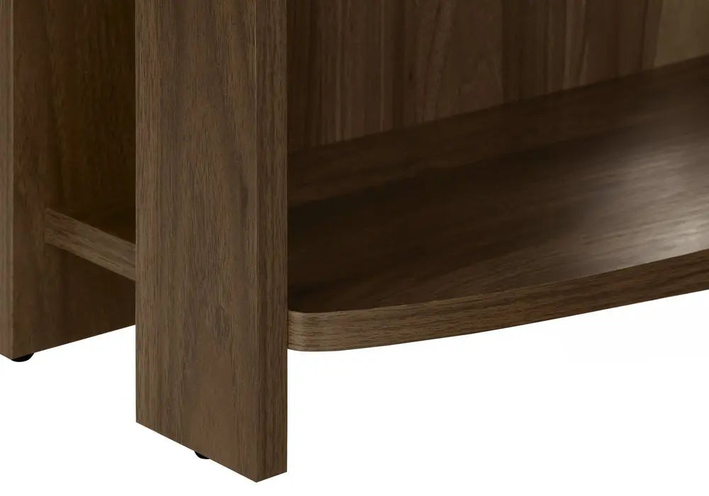 47" Brown Wood Corner Computer Desk - NOBLE HOME INTERIORS