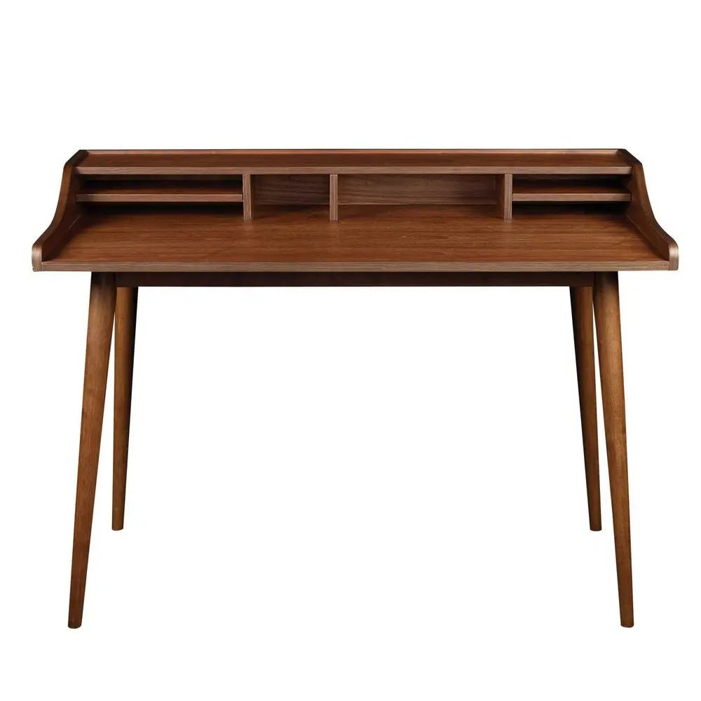 47" Brown Writing Desk - NOBLE HOME INTERIORS