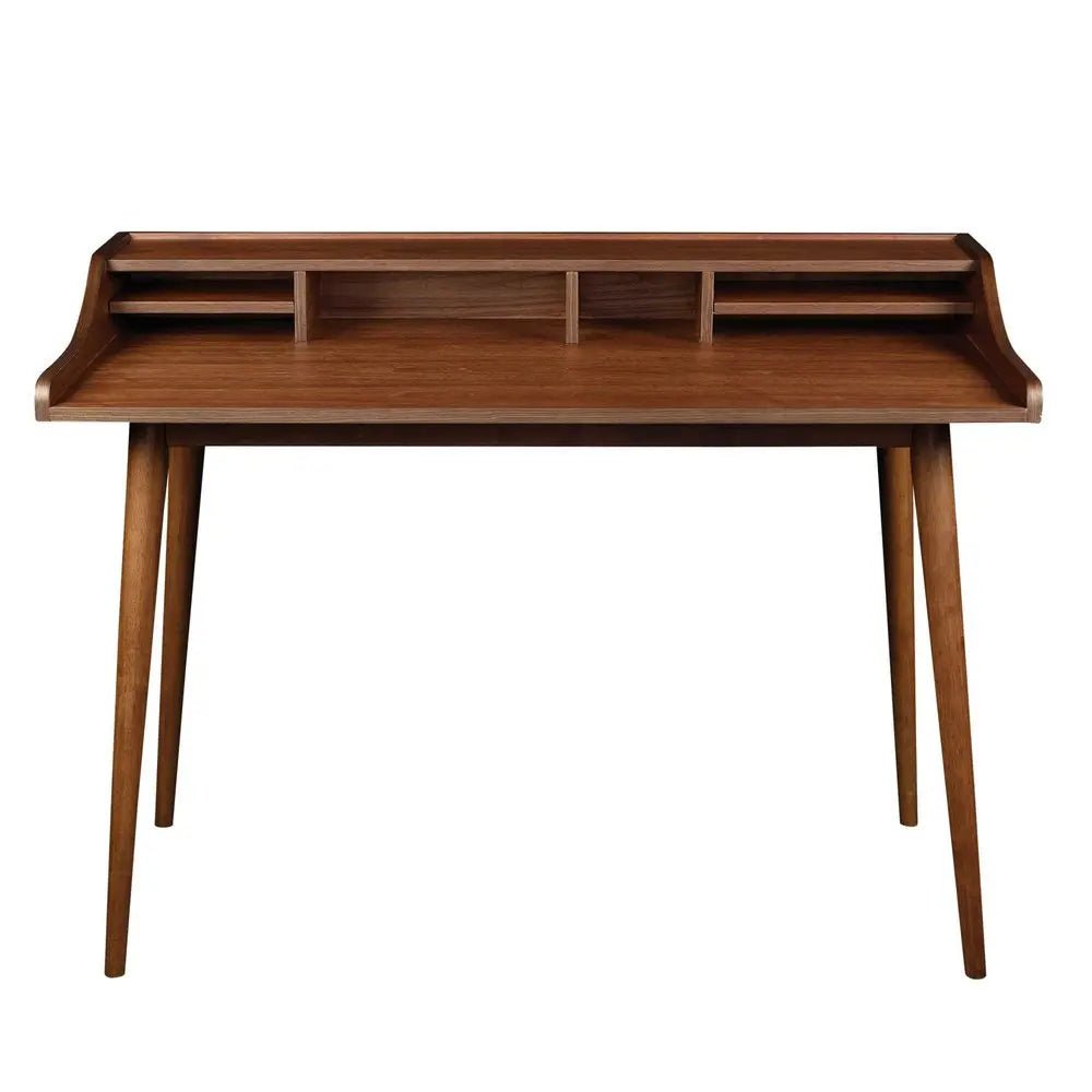 47" Brown Writing Desk - NOBLE HOME INTERIORS