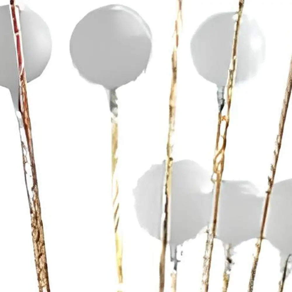 62" Yellow 16 LED Novelty Floor Lamp With White HomeRoots