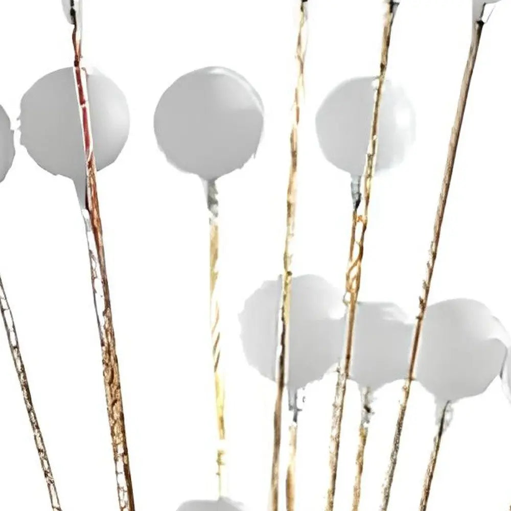 62" Yellow 16 LED Novelty Floor Lamp With White HomeRoots