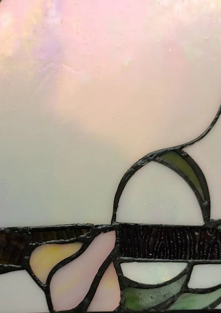 22" Dark Brown Metal Two Light Candlestick Table Lamp With Ivory Shade HomeRoots