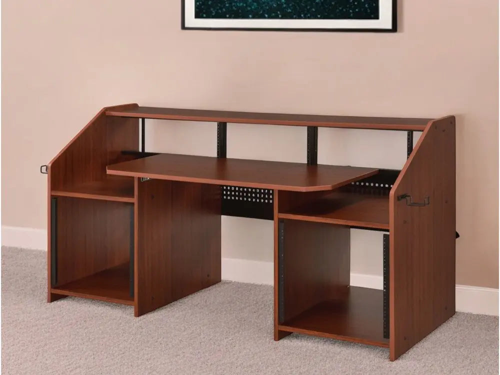 71" Brown Music Desk HomeRoots