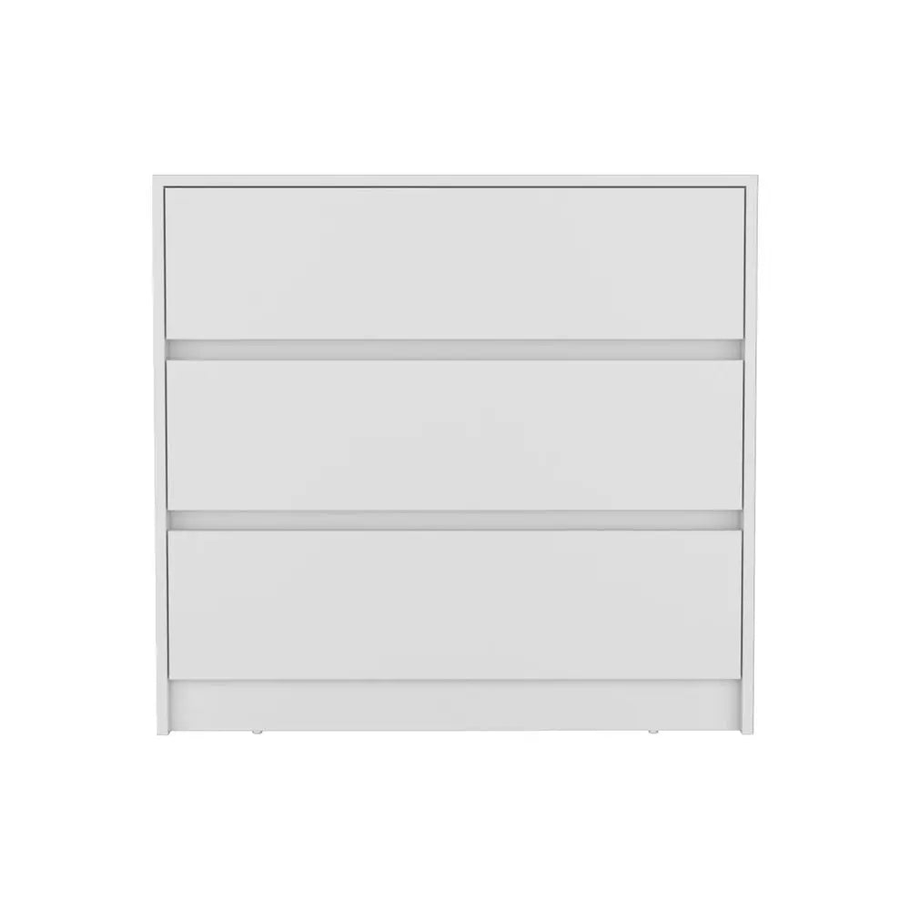 33" Black Three Drawer Dresser HomeRoots