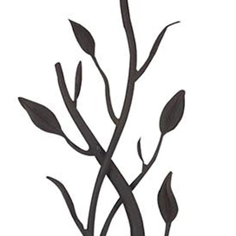 62" Grey Traditional Shaped Floor Lamp With Brown Bell Shade HomeRoots