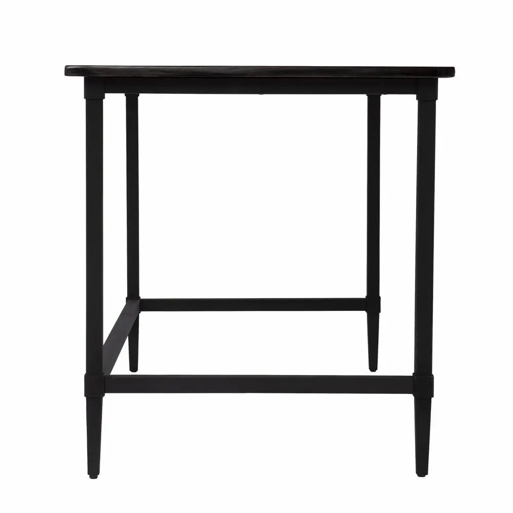 53" Black Writing Desk - NOBLE HOME INTERIORS
