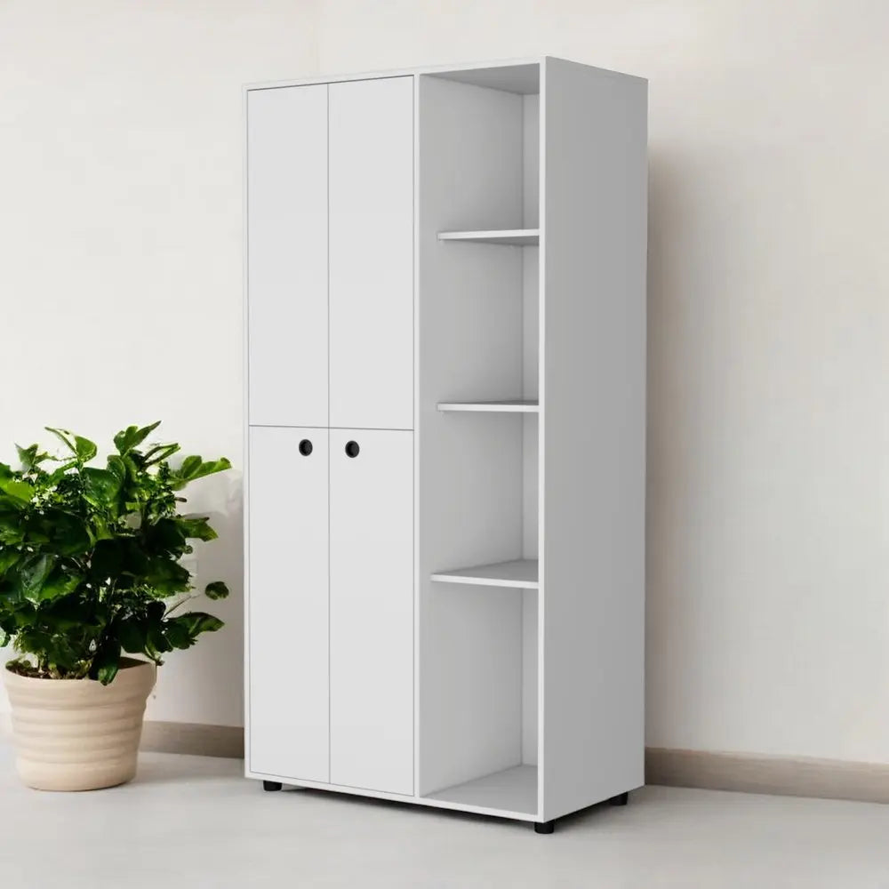 35" White Drawer Dresser HomeRoots