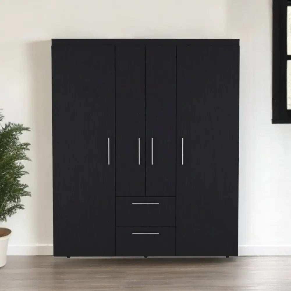 59" White Two Drawer Combo Dresser HomeRoots