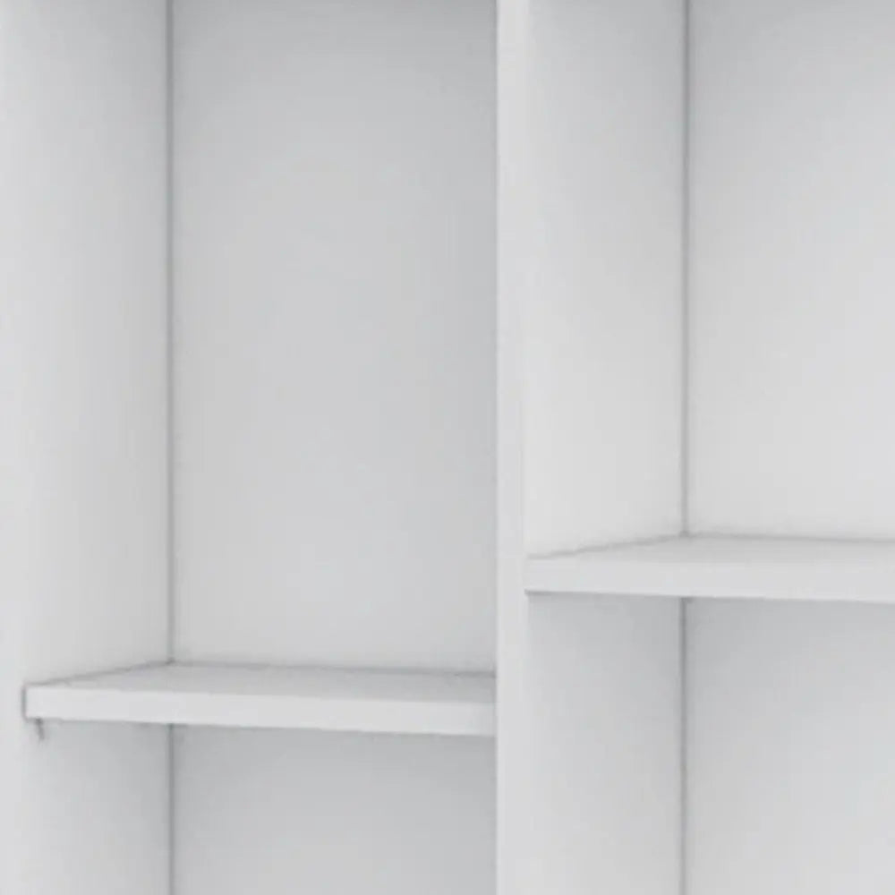 63" White Wood Accent Cabinet With Single Door HomeRoots