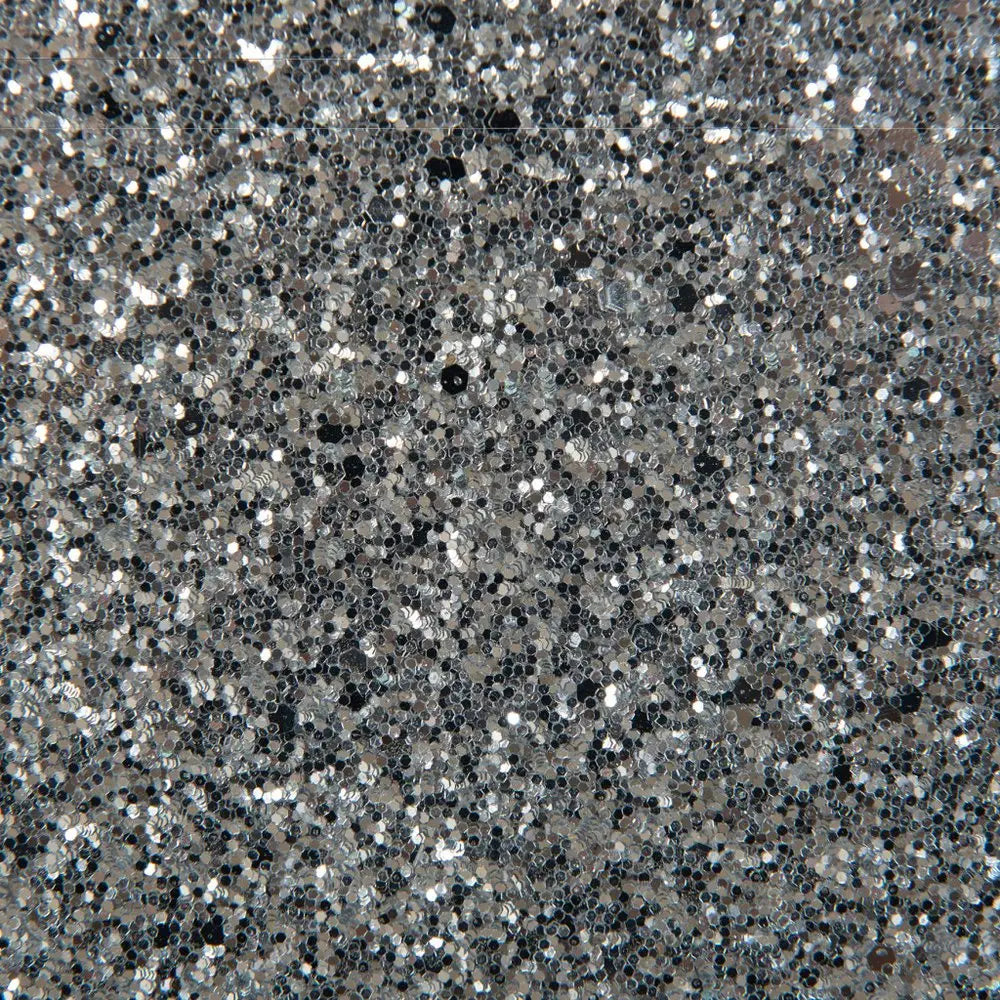 58" White And Silver Faux Crystal Bling Wood Six Drawer Double Dresser HomeRoots