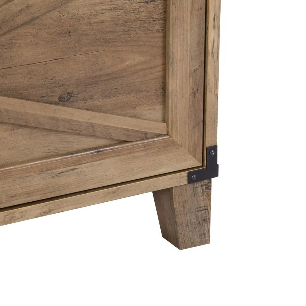 30" Oak Wood Two Drawers Filing Cabinet