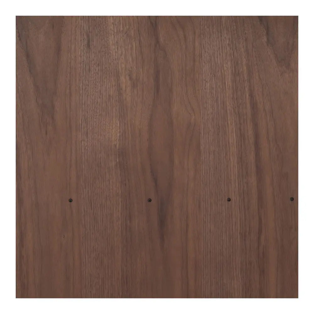 57" Natural and Brown Wood Three Tier Bookcase - NOBLE HOME INTERIORS