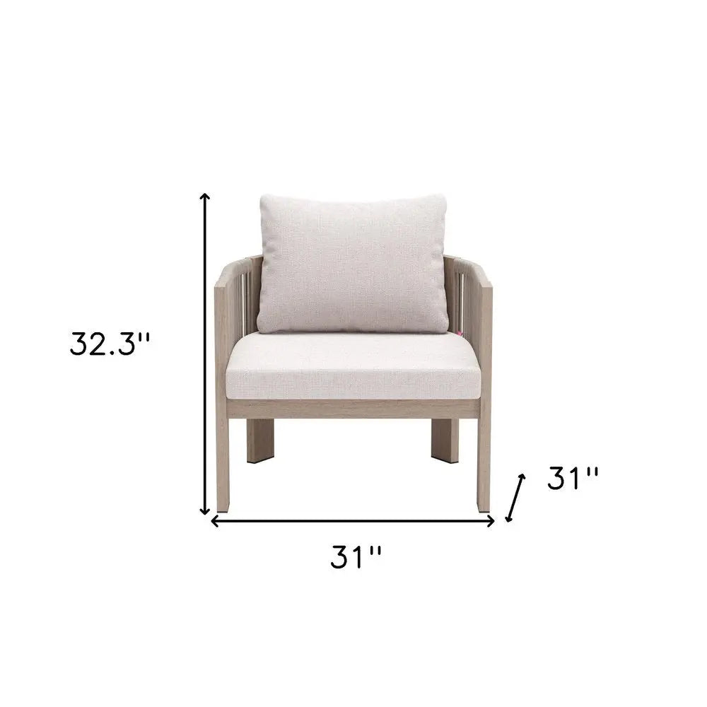 31" Aluminum Outdoor HomeRoots