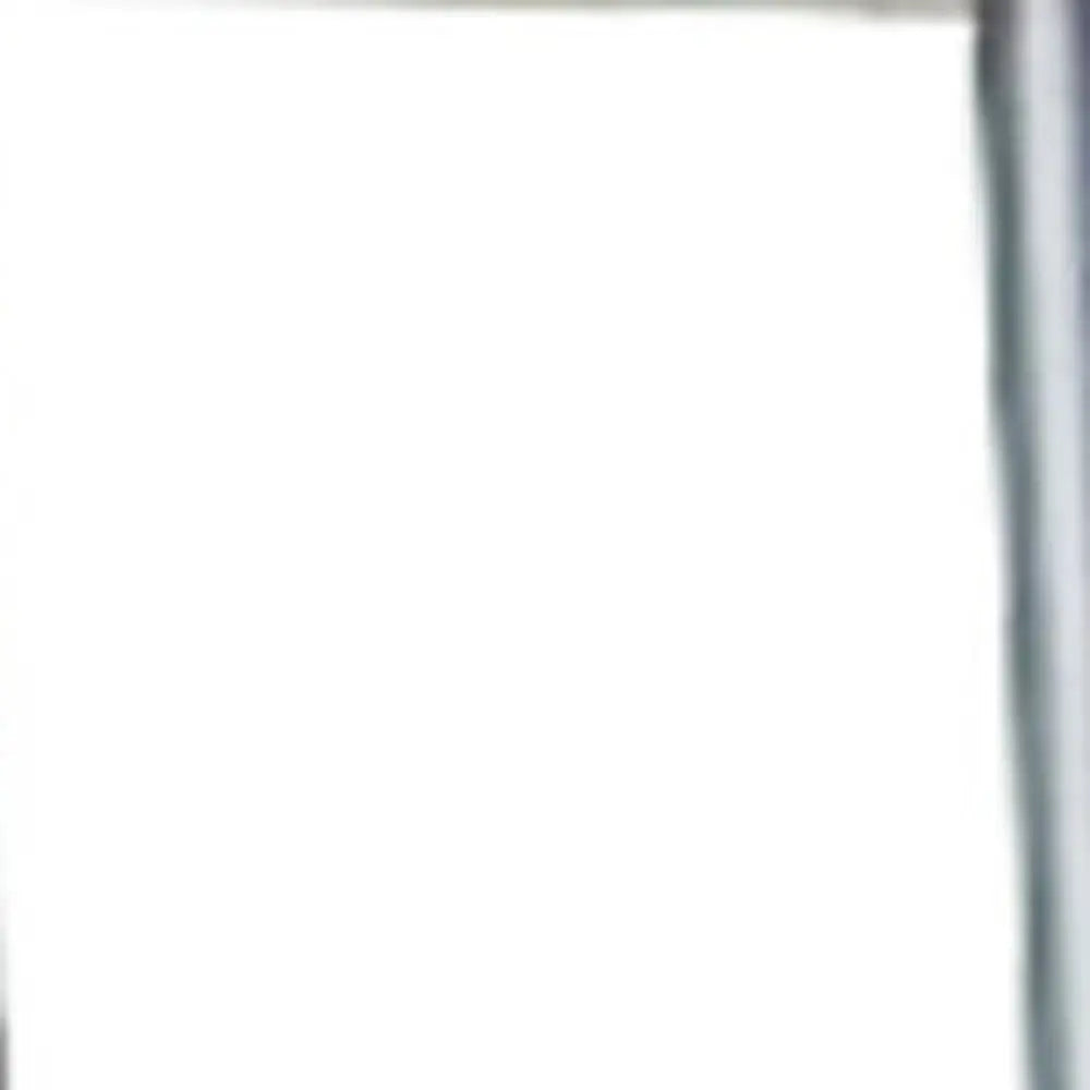 58" White and Gray Iron and Solid Wood Five Tier Bookcase - NOBLE HOME INTERIORS