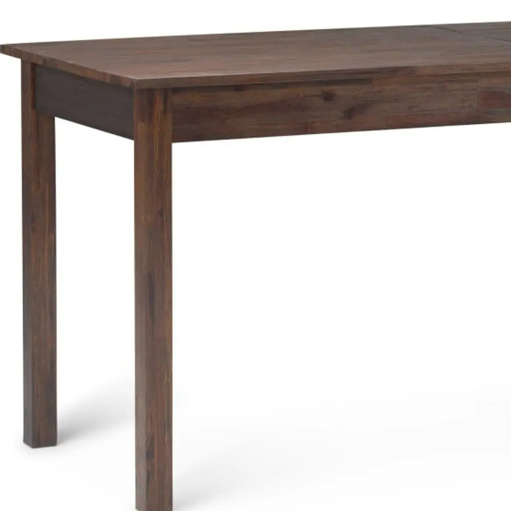 60" Brown Wood Computer Desk - NOBLE HOME INTERIORS