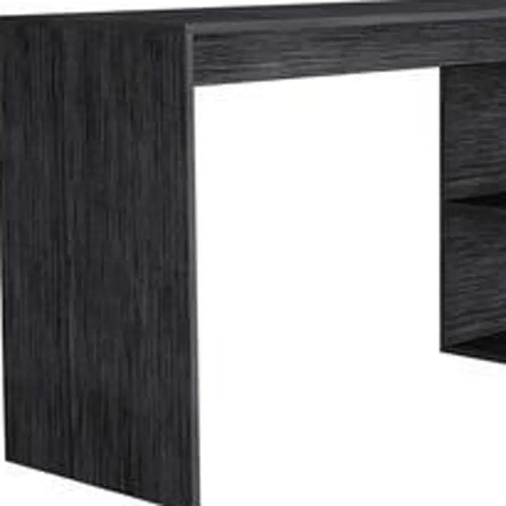 60" Gray L Shape Computer Desk - NOBLE HOME INTERIORS