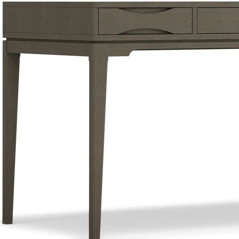 60" Gray Wood Computer Desk - NOBLE HOME INTERIORS