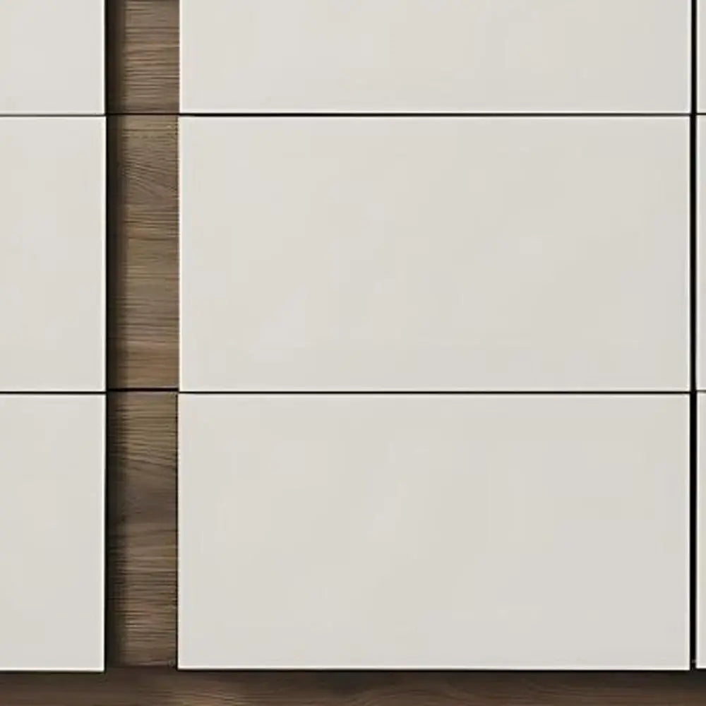 60" Gray Wood Six Drawer Double Dresser - NOBLE HOME INTERIORS