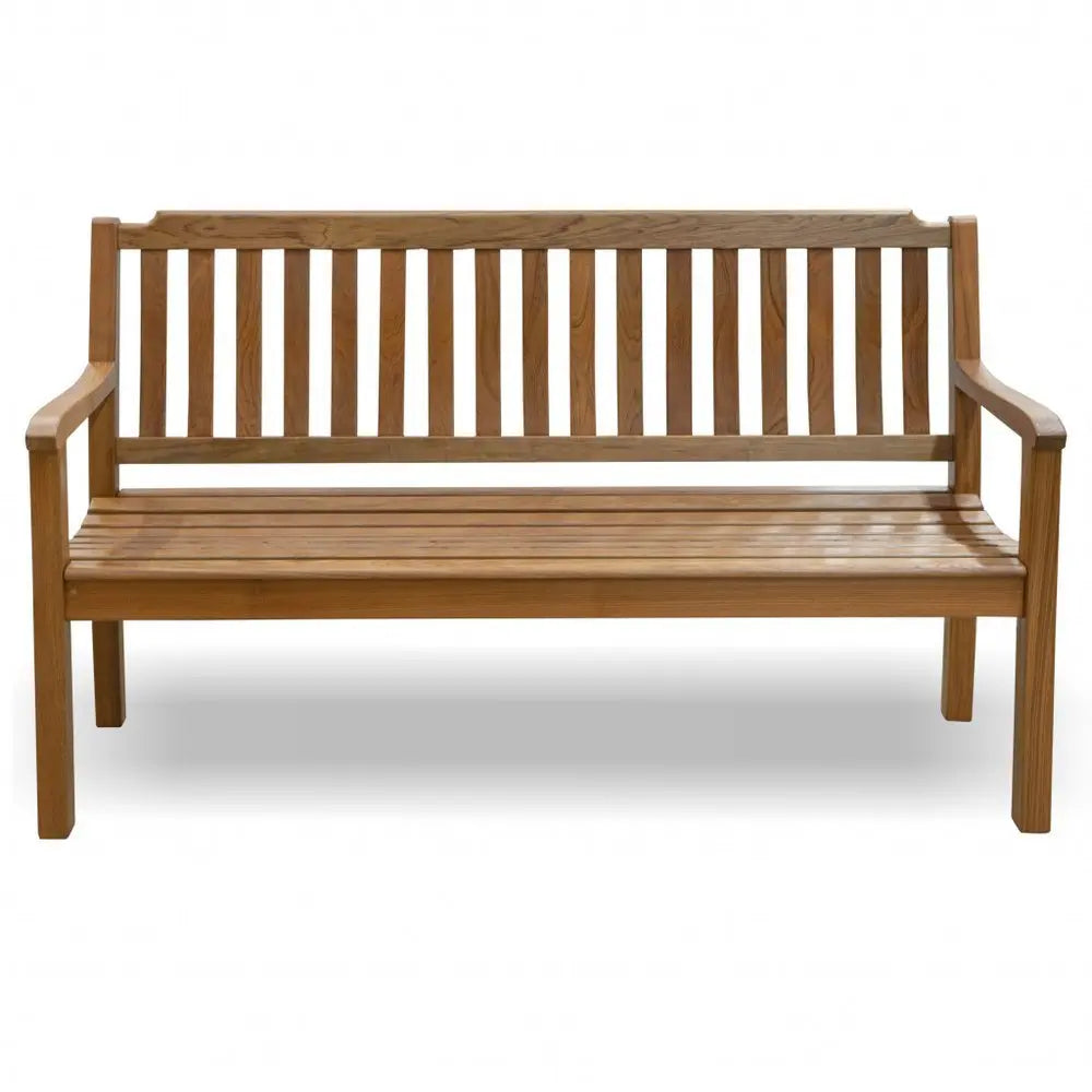 60" Teak Solid Wood Garden Bench - NOBLE HOME INTERIORS