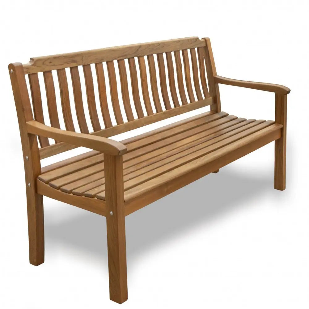 60" Teak Solid Wood Garden Bench - NOBLE HOME INTERIORS