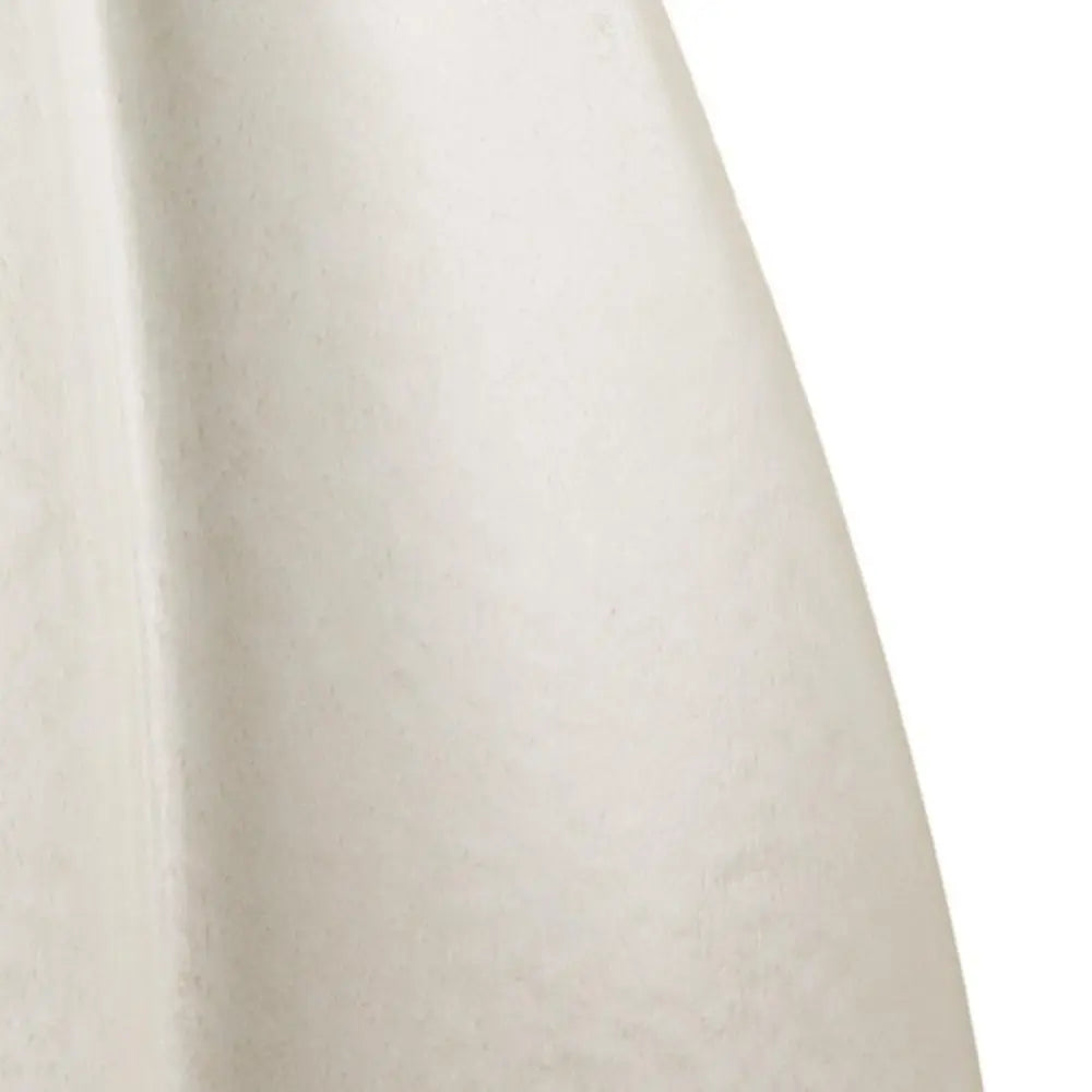 16" Cream And Beige Color Block Ceramic Table Vase HomeRoots