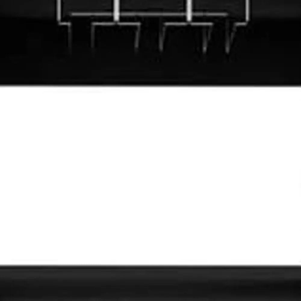 63" Black Wood Bar Cabinet With Two Drawers - NOVA HOME FURNITURE