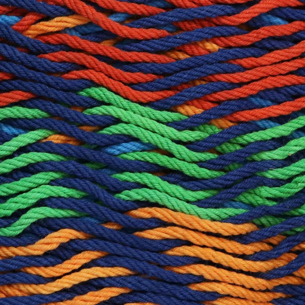 Green Red And Yellow Striped Double Hammock HomeRoots