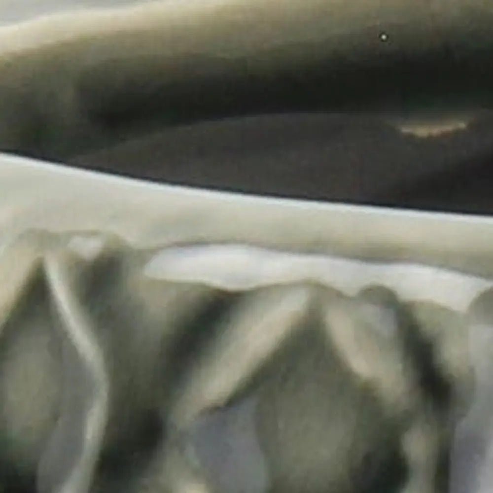 7" Gray Geometric Ceramic Indoor Outdoor Round Pot Planter - NOBLE HOME INTERIORS