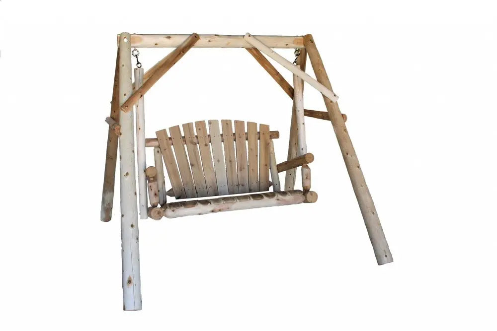 70" Natural Swing Chair - NOBLE HOME INTERIORS