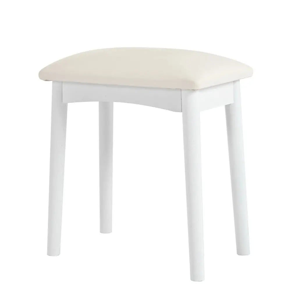 56" White Wood Lighted Single Drawer Dresser HomeRoots