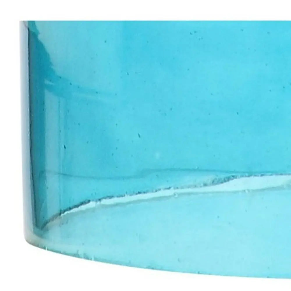 19" Clear Novelty Desk Lamp LED With Drum Shade HomeRoots