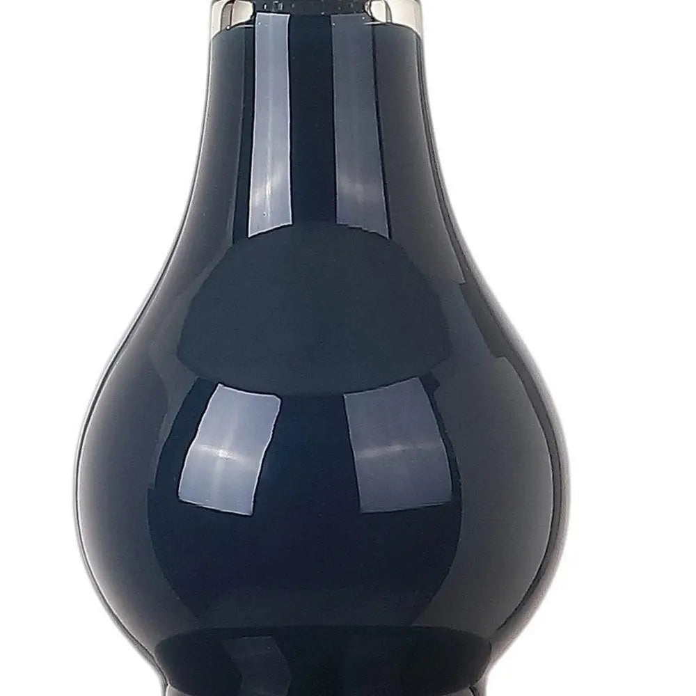 21" Gold Gourd Desk Lamp LED With Drum Shade HomeRoots