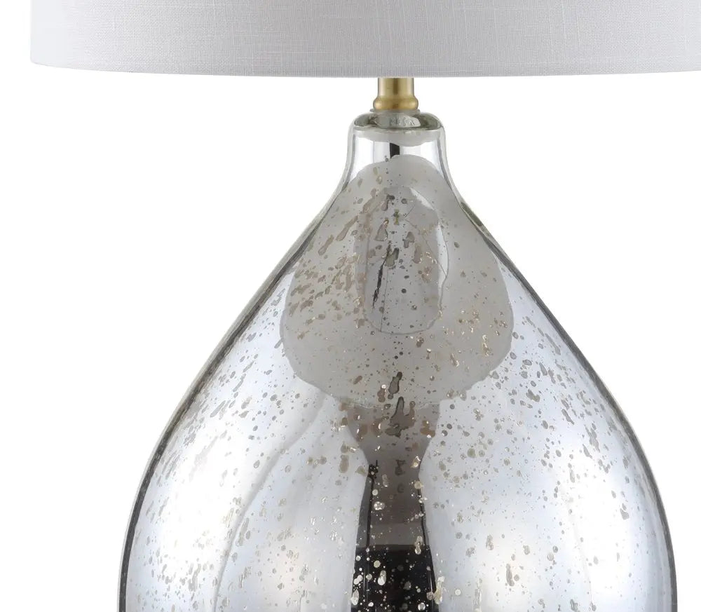 31" Gold Novelty Table Lamp LED With Globe Shade HomeRoots