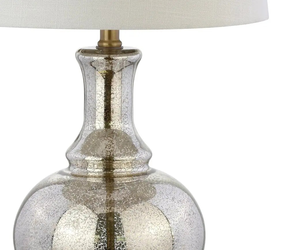 Set of Two 25" Gold Novelty Table Lamps LED With Drum Shades HomeRoots