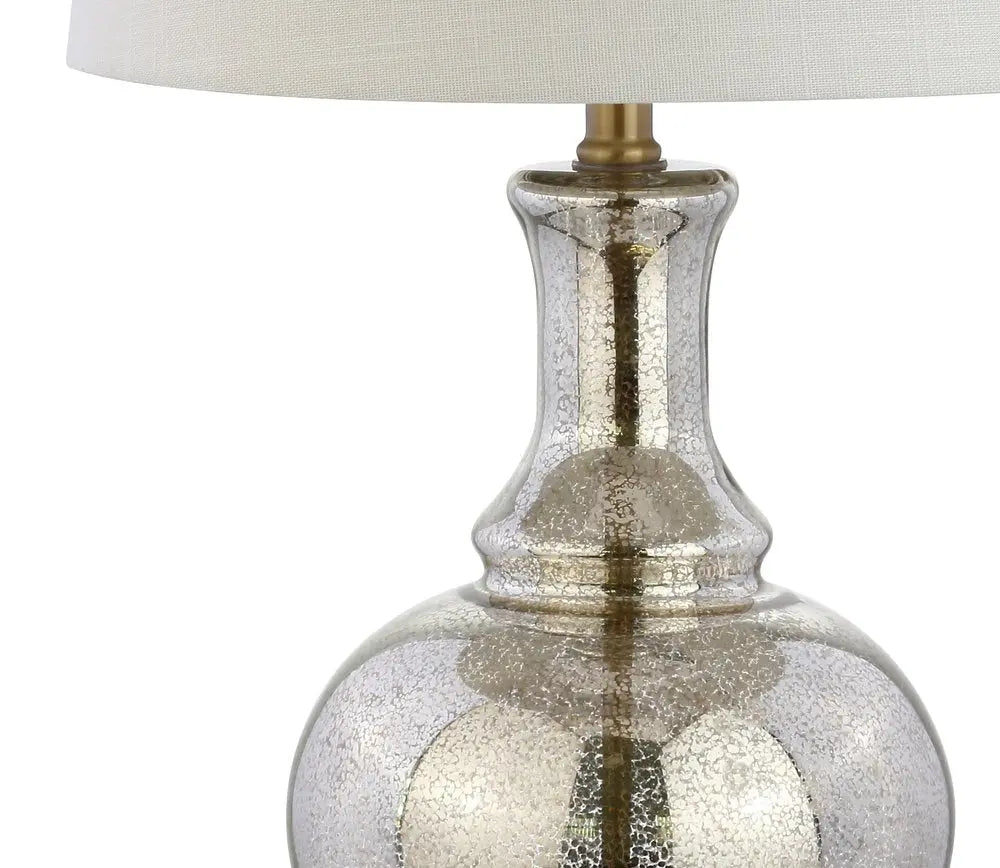 Set of Two 25" Gold Novelty Table Lamps LED With Drum Shades HomeRoots