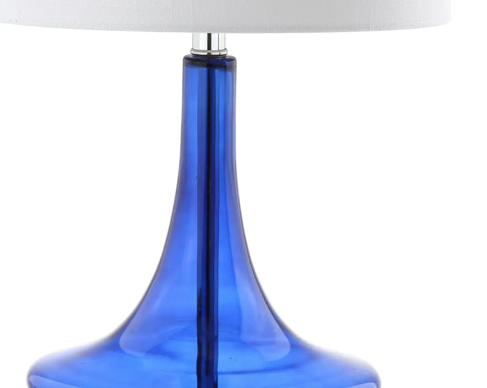 Set of Two 26" Silver Novelty Table Lamps LED With Drum Shades HomeRoots