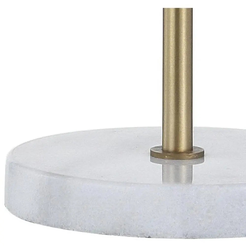 21" White Novelty Table Lamp LED HomeRoots