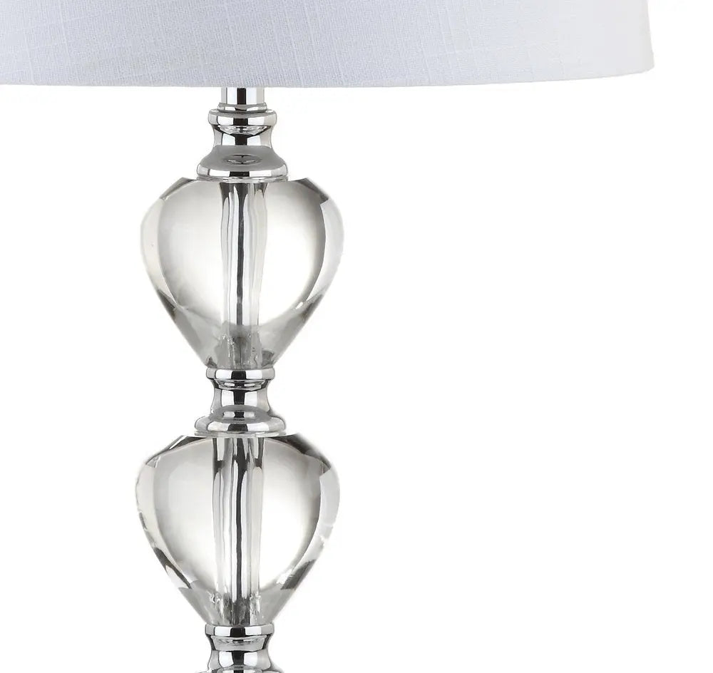 27" Silver Novelty Table Lamp LED With Drum Shade HomeRoots