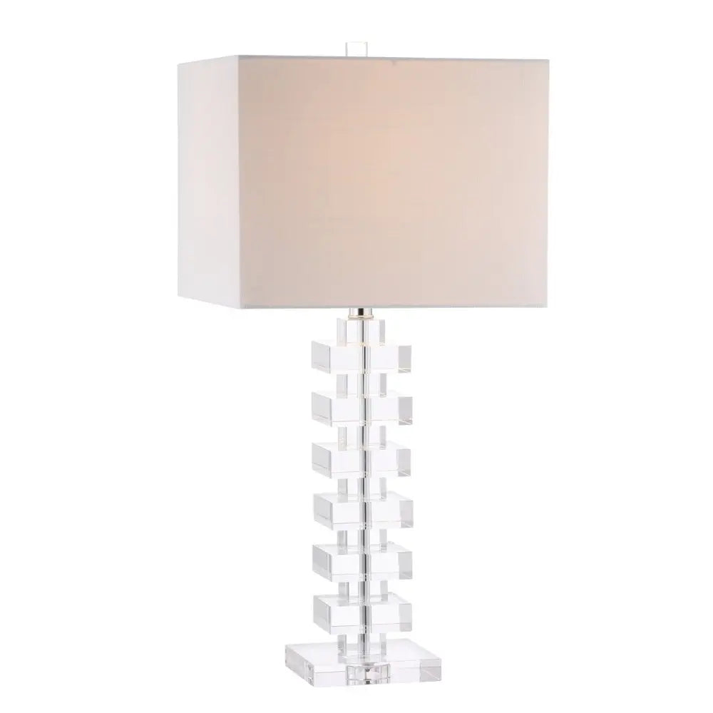 28" Clear Novelty Table Lamp LED With Shade HomeRoots