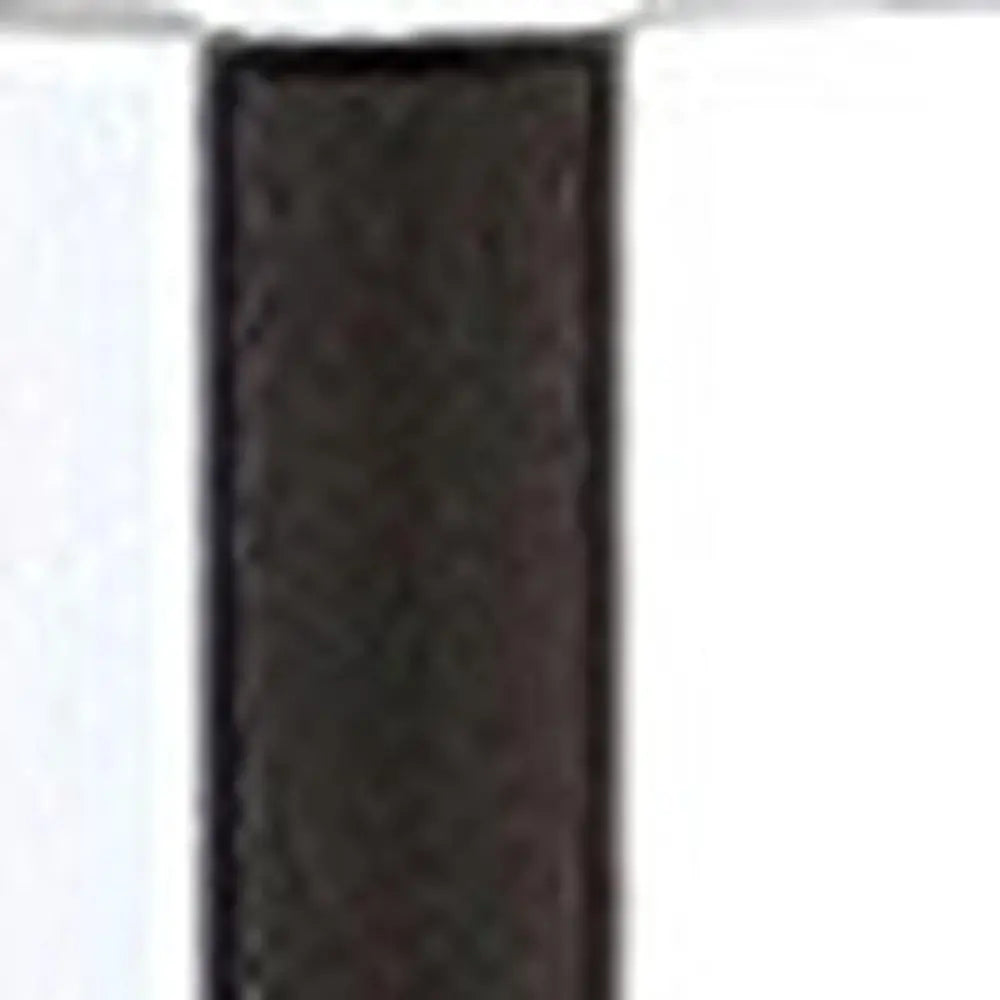 Set of Two 33" Silver Novelty Table Lamps LED With Drum Shades HomeRoots