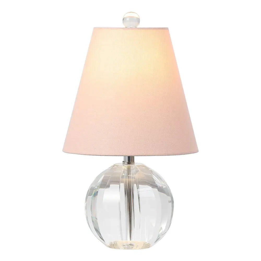 16" Clear Novelty Table Lamp LED With Globe Shade HomeRoots