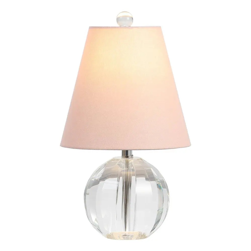 16" Clear Novelty Table Lamp LED With Globe Shade HomeRoots