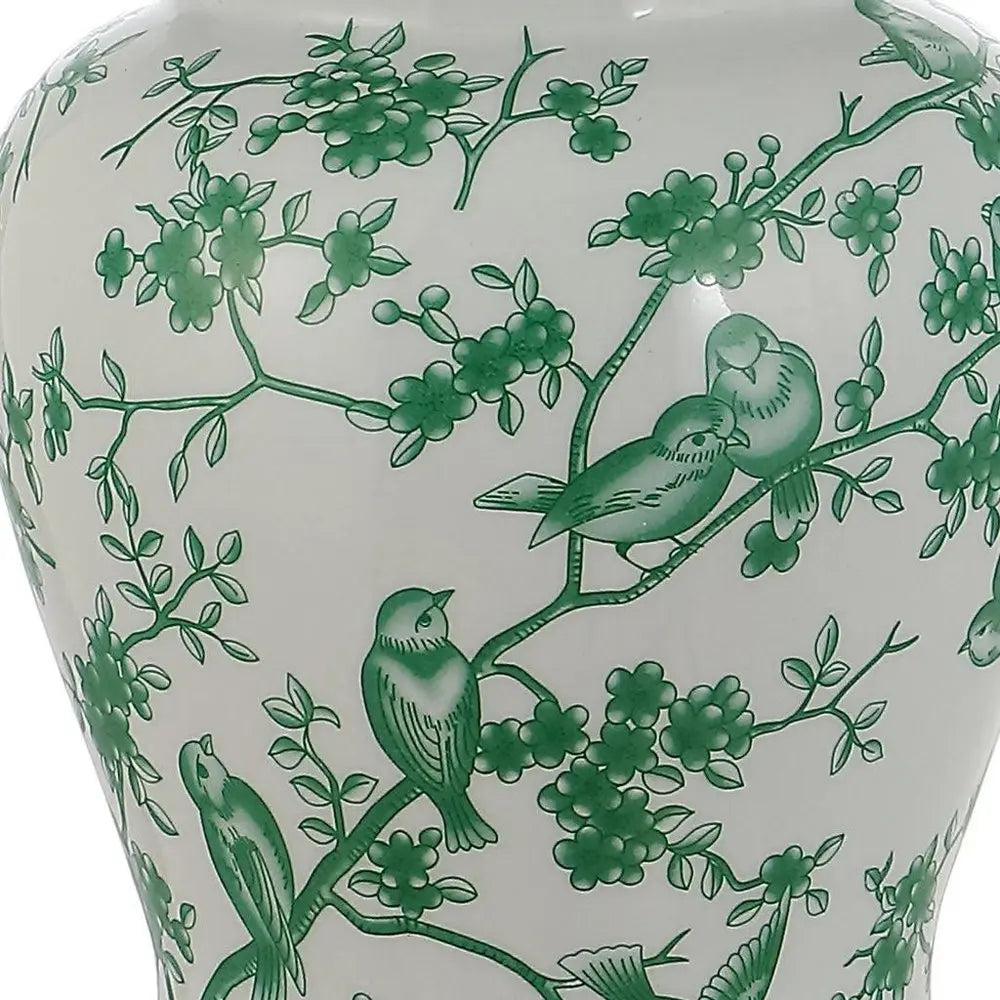 22" Gold Urn Table Lamp LED With Empire Shade HomeRoots